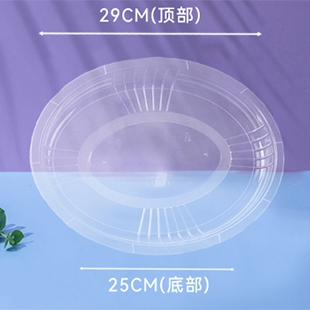 常熟9寸椭圆注塑盘 10个/包X20包